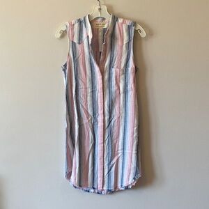 Cloth & Stone Multicolor Striped Dress